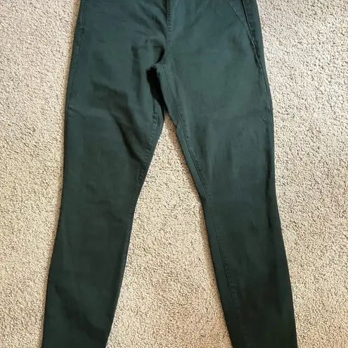 Gap  Size 31 R Leggings Dark Blue Green Color