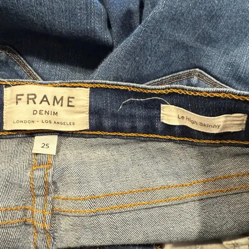Frame Women’s Le High Skinny Ankle Jeans Size 25