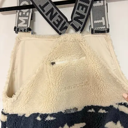 *NEW* Free Peopple Hit The Slopes Printed Salopette Black Size M