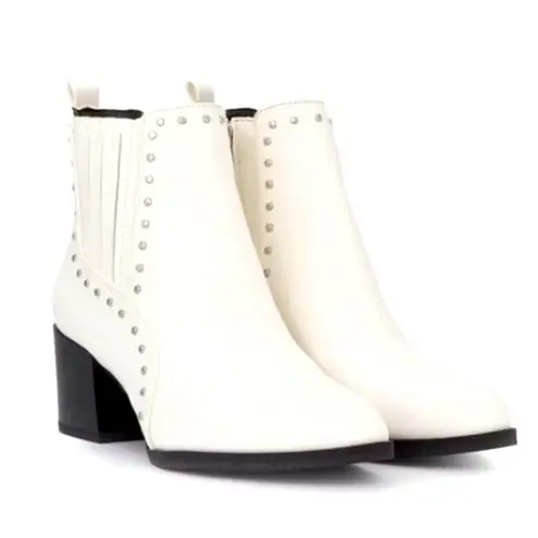 Circus by Sam Edelman Circus Sam Edelman Jenna Ankle Bootie Women's 10 White Boho Boots Taylor Swift