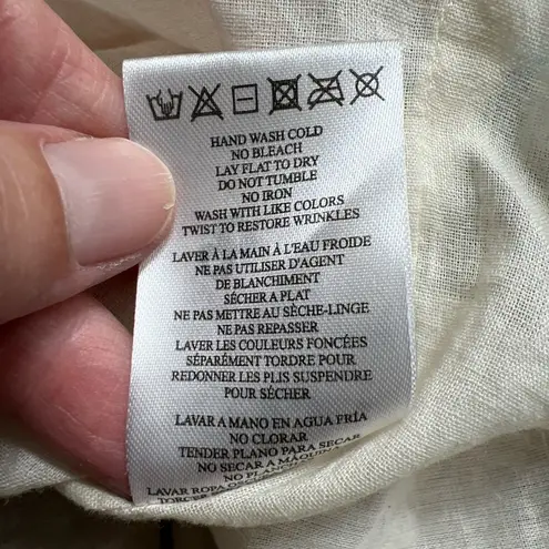 RD & KoKo Colorful Patchwork Maxi Skirt Pom Pom Festival Boho Hippie Size M