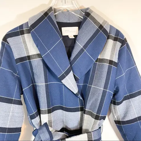 Nordstrom New  Signature Belted Plaid Jacket