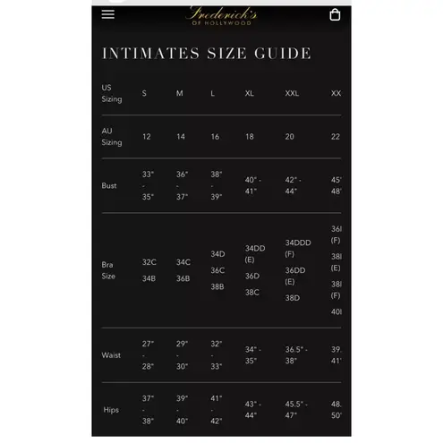 Frederick's of Hollywood Lux Women's Size 14 Underbust Underwire Bra Light Blue