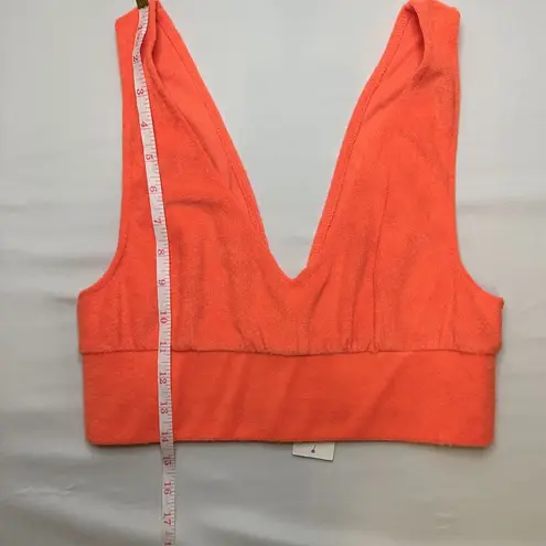 Urban Outfitters NWT  Out From Under Terry Coral Crop Tank - M