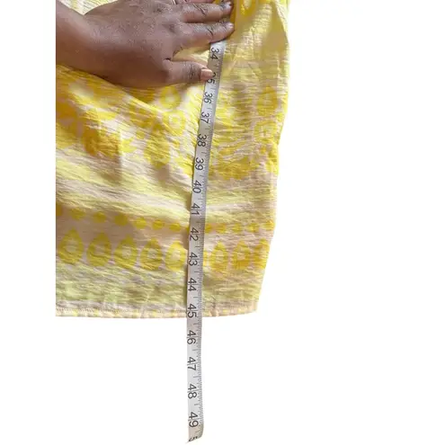 Future Collective Babydoll Yellow Maxi Dress Adjustable Straps & Ruffle Details Size 16