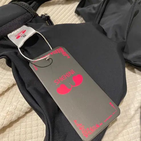 Shekini Womens Bathing Suits Push Up Halter Bandage Bikini Tops