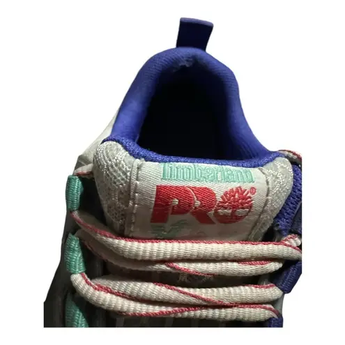 Timberland Pro Radius CT Comp Toe Work Sneaker Women's Size 7.5W Grey/Multi White