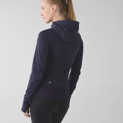 Lululemon  In Flux  Reversible Jacket Black Grape