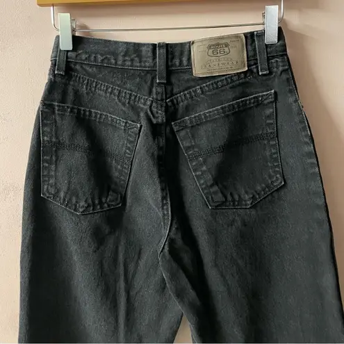 Route 66 Vintage Black Washed Mom Jeans EUC Size 3/4 Petite