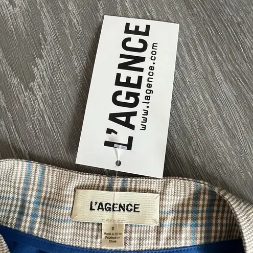 L'Agence L’Agence Shorts Womens Size 2 Plaid