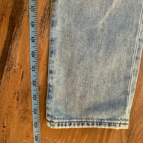 Madewell  The Perfect Vintage Crop Jeans size 27 Denim High Rise Button Fly