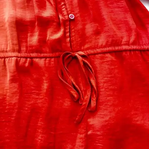 Belle Sky Burnt Orange Romper