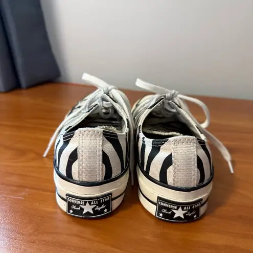 Converse  Oxford‎ Chuck 70 Low Archival Zebra Print Black White Sneaker Canvas W7