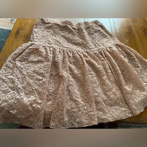 Majorelle Lennox Mini Skirt in Blush