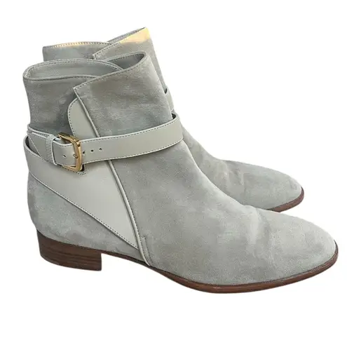 Loro Piana grey suede ankle boots size 37