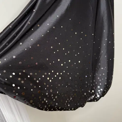 Vintage Y2K Jump Apparel Formal HoCo Prom Bubble Dress Juniors Size 3/4 USA Made Black