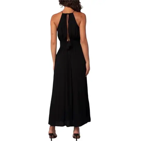 Lovestitch Beaded Maxi Dress Sz S Black Feminine Retro Boho Party Whimsycore NWT