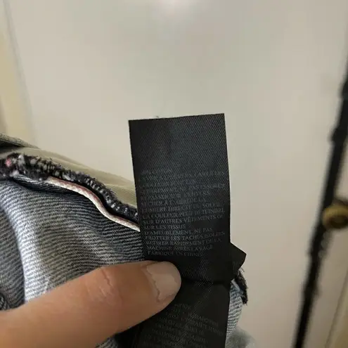 All Saints high waist medium was cotton denim shorts size US 27