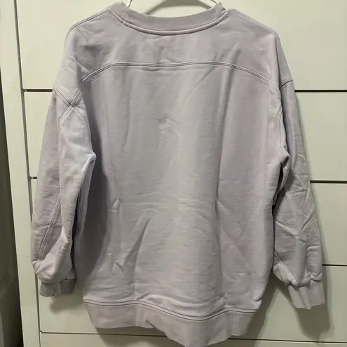 Lululemon  Perfectly Oversized Crew Light Lavender