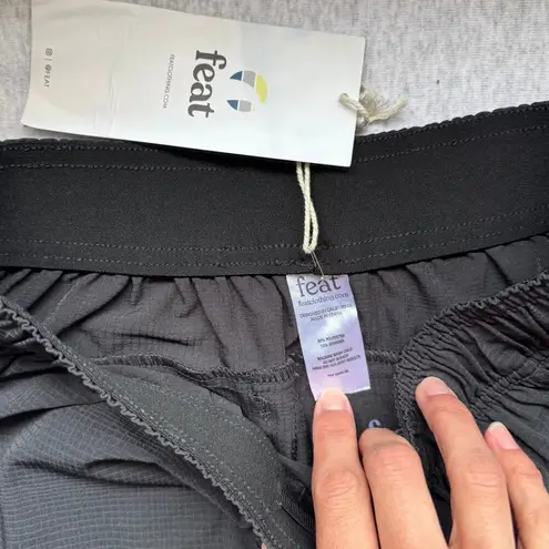 NWT Feat Women's Black AllAround Short Size Small