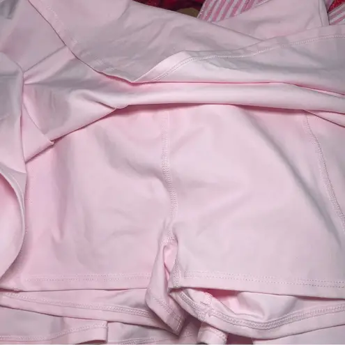 Sommer Ray Light Pink Tennis Skirt W/ Shorts Size Small