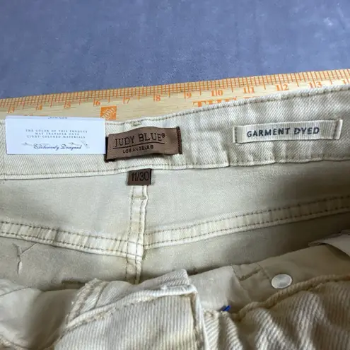 Judy Blue Jeans 11/30 Juniors Garment Dyed Tan Skinny Summer Coastal Beach NWT Size undefined