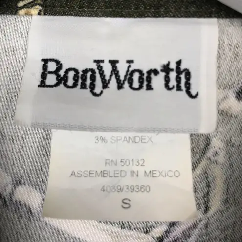 Bonworth Vintage Equestrian Print Zip Up Jacket