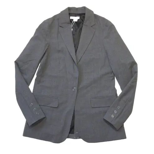 Outerknown NWT Parker in Heather Gray Oversized Boyfriend Stretch Wool Blazer 2 - Image 1