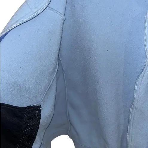 LL bean fleece full zip jacket Blue Size L
