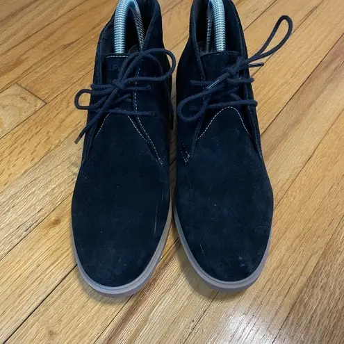 Hush Puppies Bailey Women's Chukka Boots Black Suede Size 8.5