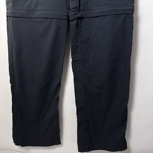 Outdoor Research Pants Womens 8 Convertible Gray Zip Hiking Shorts Equin…