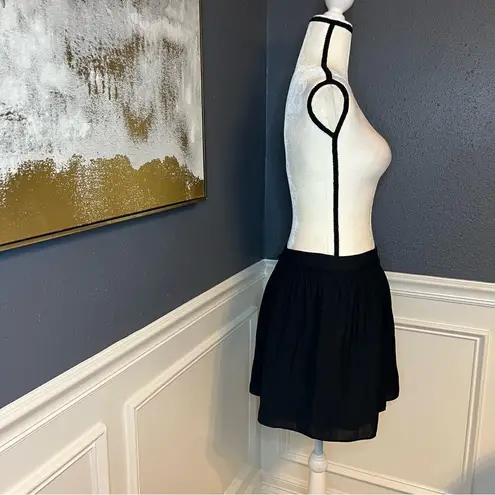 Zadig & Voltaire Juck Crepe Raw Edges Mini Skirt