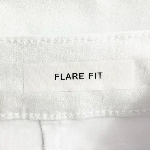 Judy Blue NWT White High Rise Button-Fly Patch Pocket Flare Jeans Size 27 NEW - Image 9