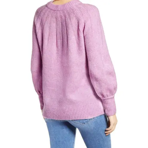 Caslon Rib Yoke Pullover Size Medium New with Tags