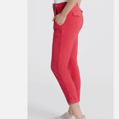 Pistola NWT  X Revolve Erin High Rise Utility Crop Straight Leg Pant In Hibiscus