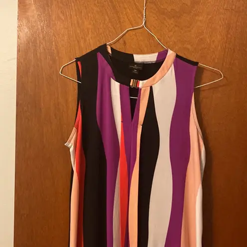 Worthington  PM Multi-Colored Sleeveless Blouse.