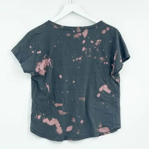 Bravado The Doors Custom Bleach Splatter Reverse Dyed Graphic Tee SZ L