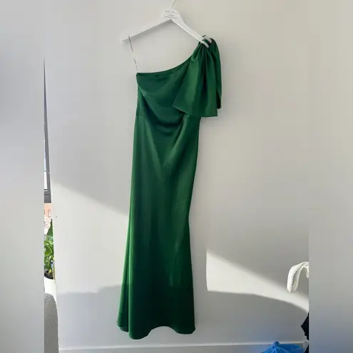 Sachin + Babi Aubrey Gown in Emerald 4