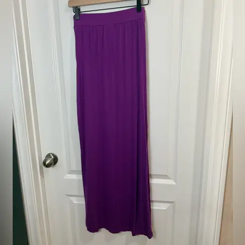Bisou Bisou Vibrant Purple Maxi Skirt