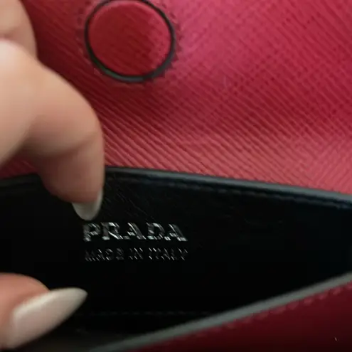 Prada Saffiano Leather Handle Bag