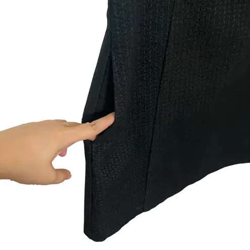 Ciao Lucia NWT Prima Jacquard Mini Dress Women’s Size Large Black Sleeveless