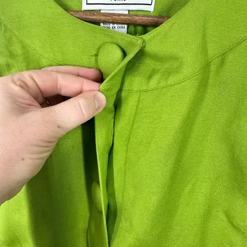 Jessica Howard Vintage Green Shift Dress Sleeveless Mod Retro 60s Style A-Line