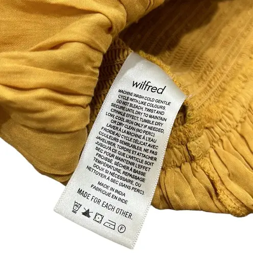 Wilfred Aritzia |  Dareau Camisole Mustard Yellow women’s size medium