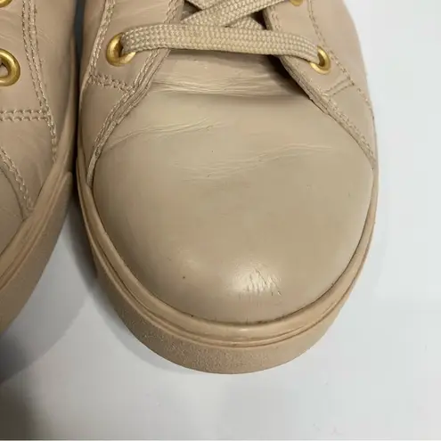 Gianvito Rossi  Milano neutral calfskin hightop sneakers size 39‎