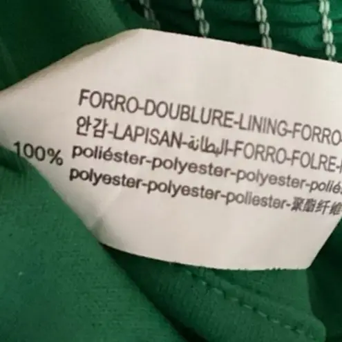 Stradivarius Green Smocked Sweetheart Sleeveless Cami Bustier Corset Crop Top S