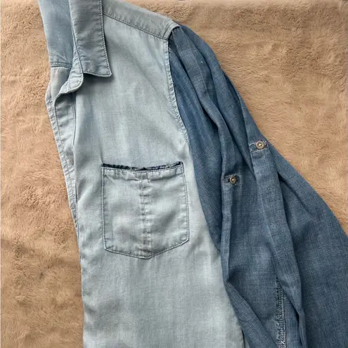 Bella Dahl  Sky Blue Blouse