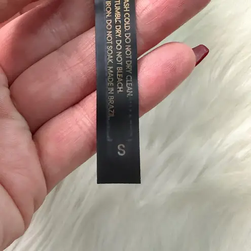 ViX by Paula Hermanny Dolce Bandana Cutout Printed Swimsuit Black