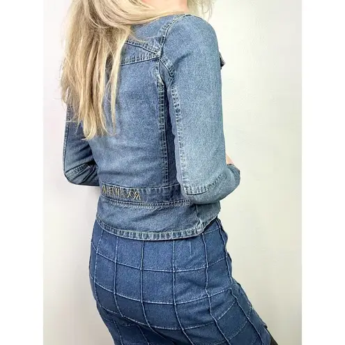 Rocawear Y2K Embroidered Denim Jacket