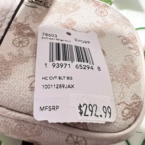 coach Convertible Belt Bag With Horse And Carriage Print 78603