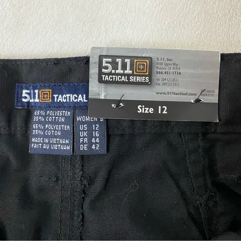 5.11 Tactical Women's TACLITE Pro 9" Ripstop Short Black 12